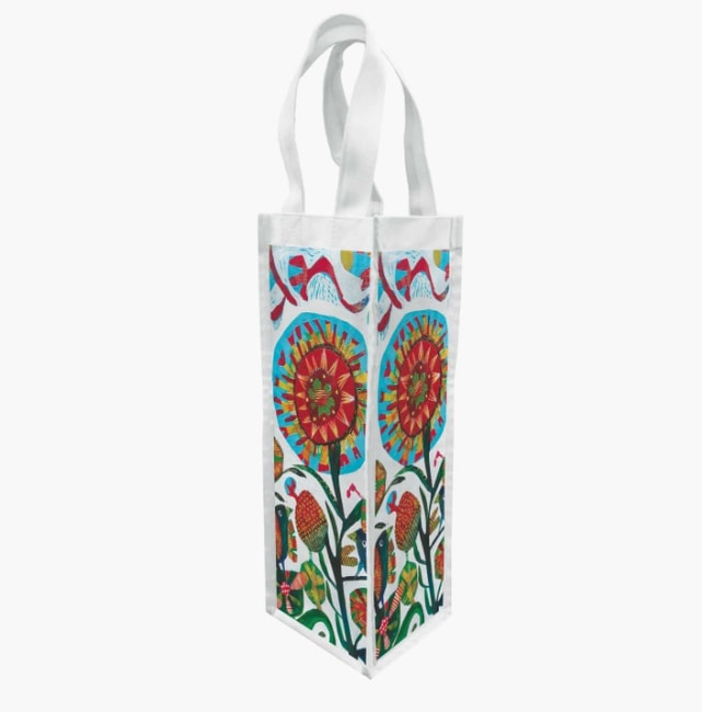 Canvas Wine Bag - $10